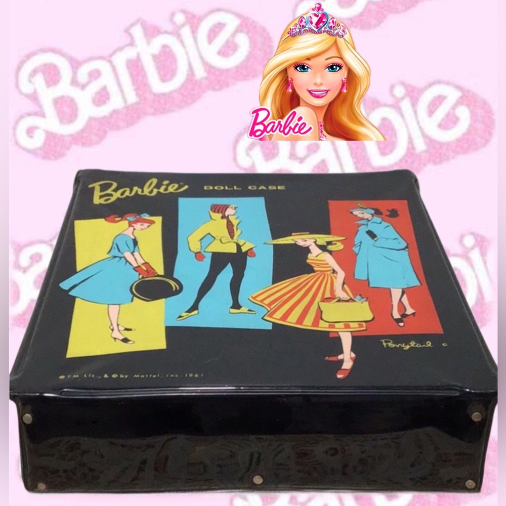 Vintage Barbie Case Ponytail by Mattel 1961